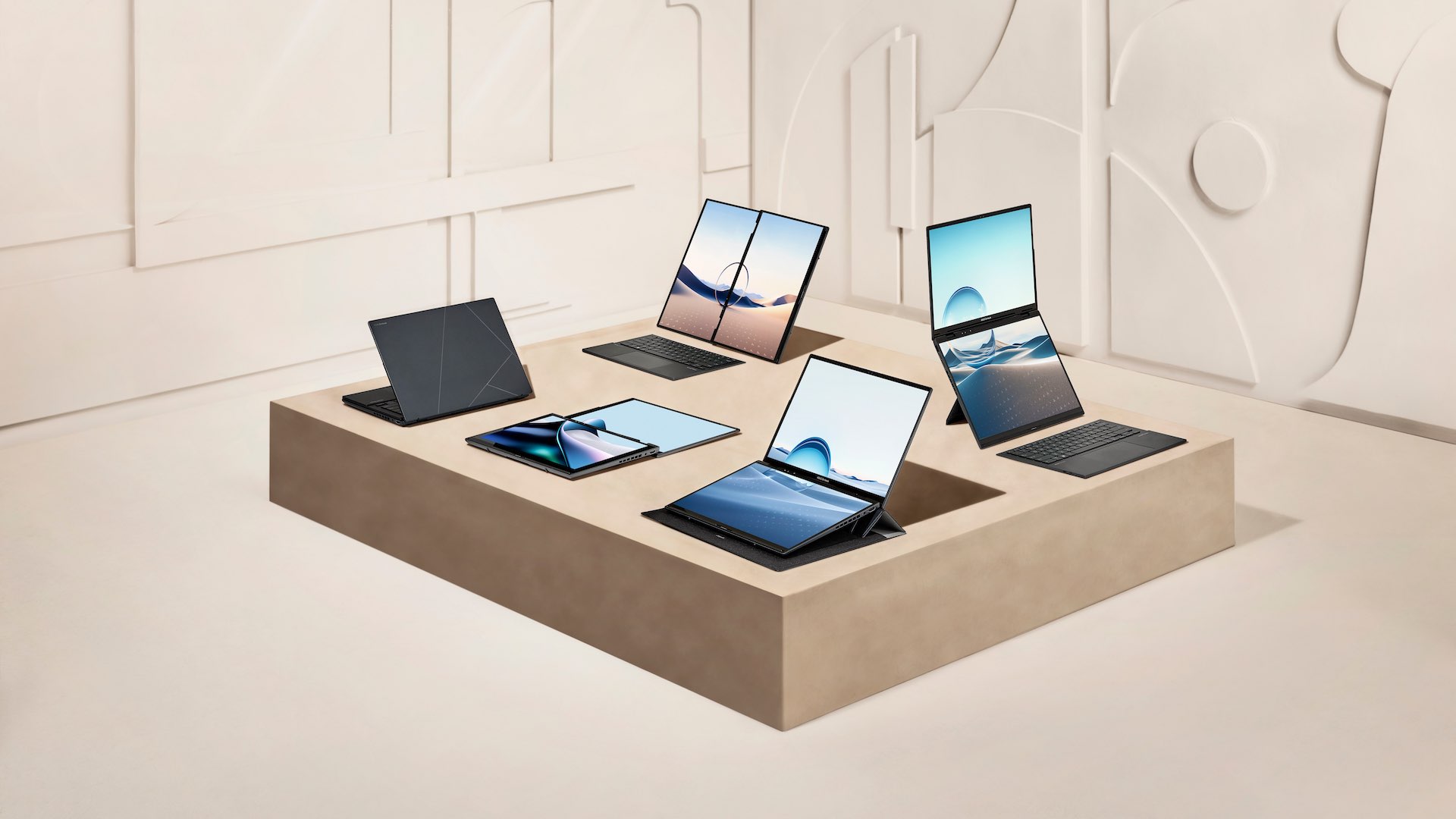 Zenbook Duo پیشتاز لپ‌تاپ‌های جسورانه جدید ایسوس در نمایشگاه CES 2024 است.